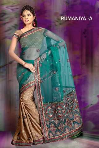 RUMANIYA Absolut Traumhaftes Bollywood Sari (Saree)